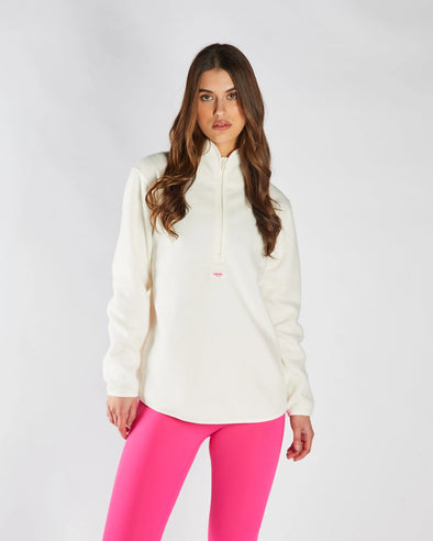DIESEL Eireen Fleece Zipper Soft Ivory