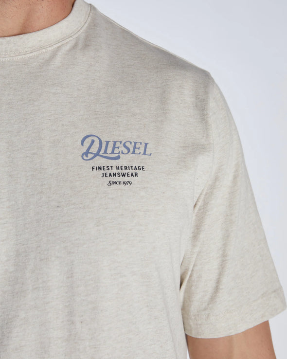 DIESEL Parson Tee Crumb Marl