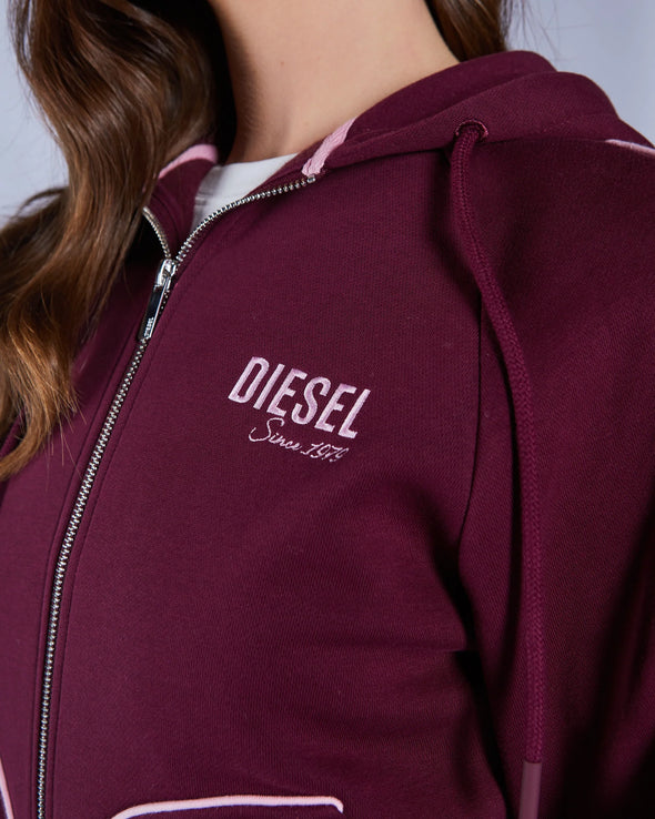 DIESEL Leonella Zipper Deep Orchid