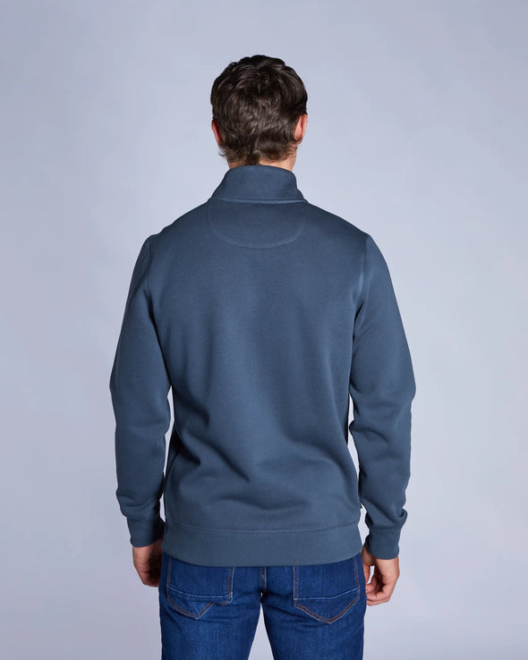 DIESEL Dax Half Zip Petrol Blue