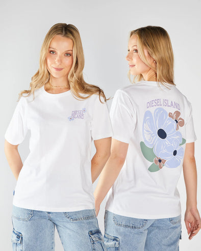 DIESEL Fayne Tee Dove White