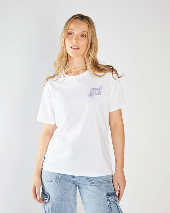 DIESEL Fayne Tee Dove White