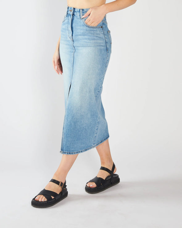 DIESEL Filomena Denim Skirt Blue