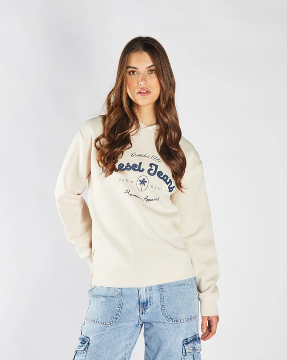 DIESEL Ferna Hood Stone White