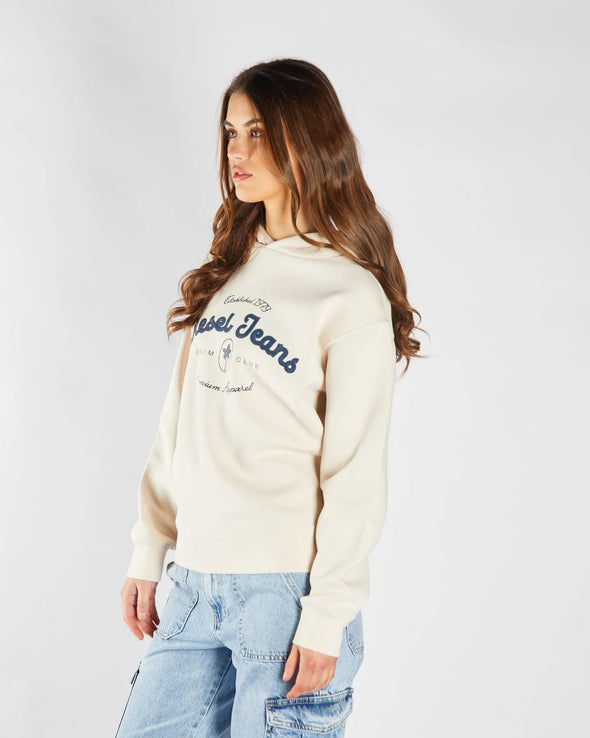 DIESEL Ferna Hood Stone White