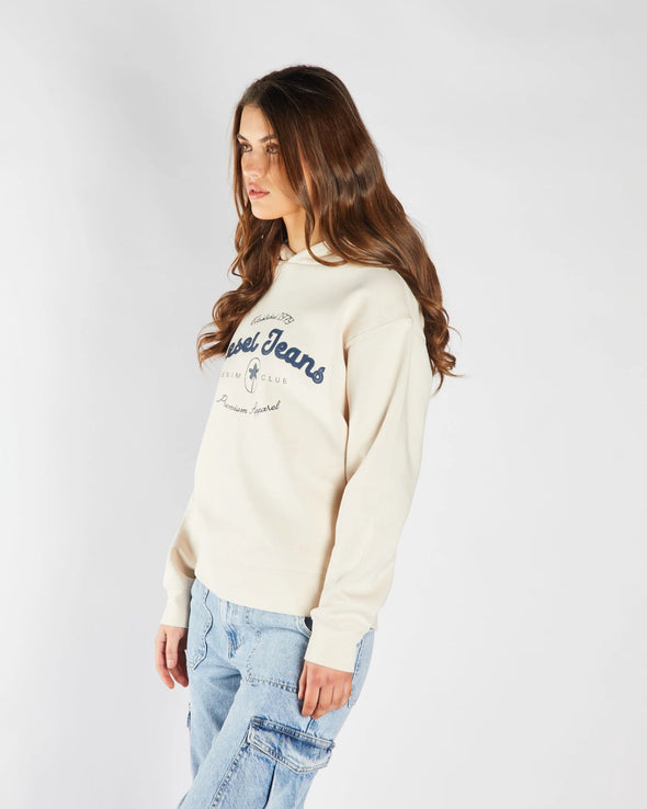 DIESEL Ferna Hood Stone White