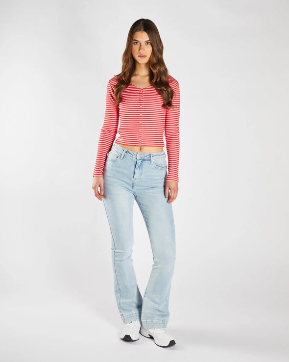 DIESEL Gina Hr Bootleg Frosted Blue