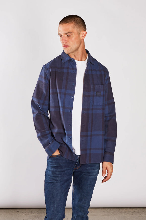 DIESEL Frank Overshirt Falcon Blue
