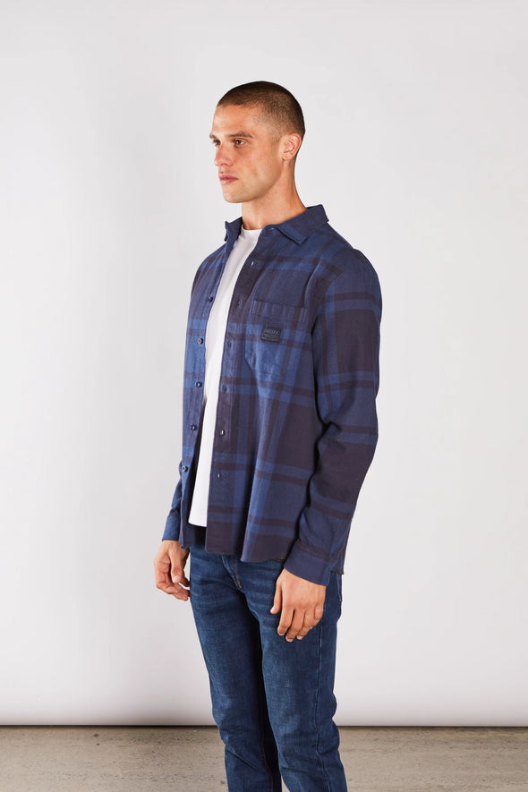 DIESEL Frank Overshirt Falcon Blue