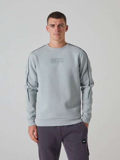 DIESEL Kelvin Sweatshirt Glacier Ice