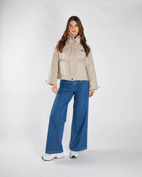 DIESEL Lilou Jacket Soft Mushroom