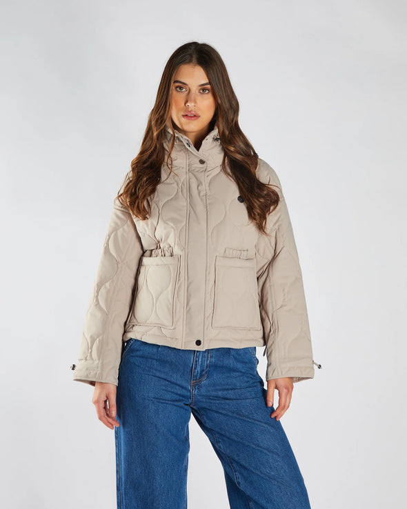 DIESEL Lilou Jacket Soft Mushroom