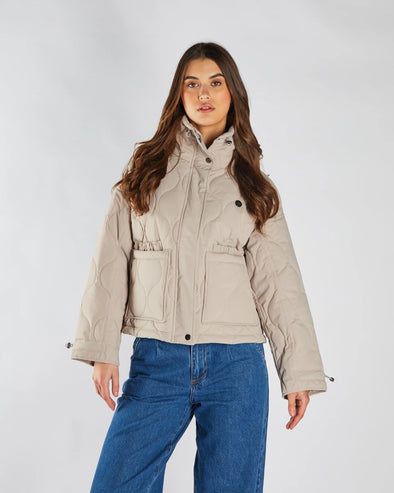 DIESEL Lilou Jacket Soft Mushroom