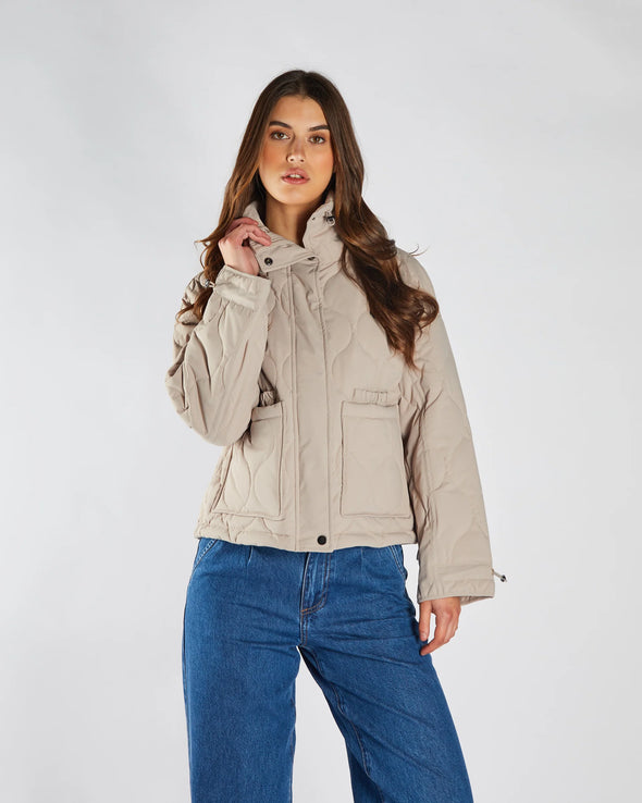 DIESEL Lilou Jacket Soft Mushroom