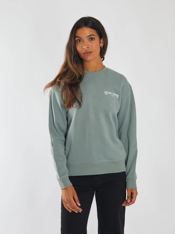 DIESEL Mali Sweatshirt Sage Leaf