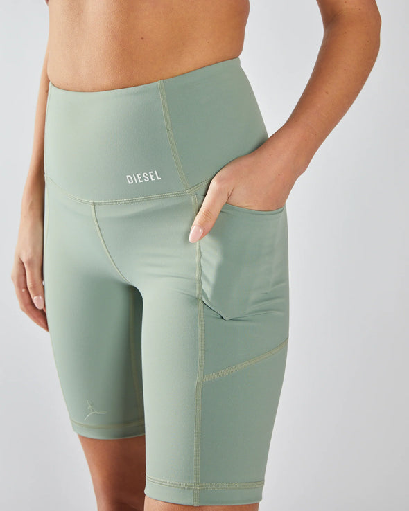 DIESEL Maya Bicycle Short Moss Green
