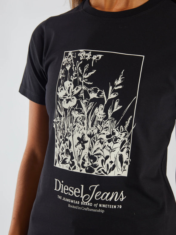 DIESEL Moyna Tee Black