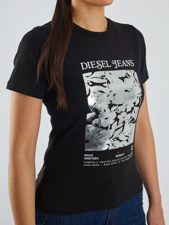 DIESEL Muriel Tee Black