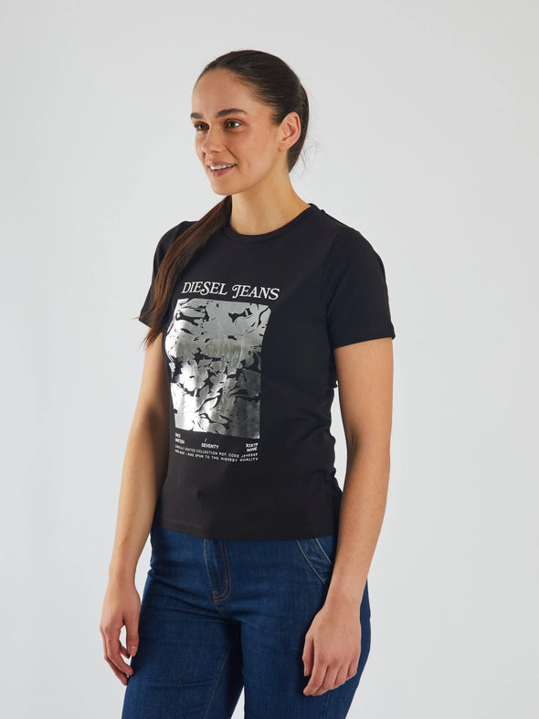 DIESEL Muriel Tee Black