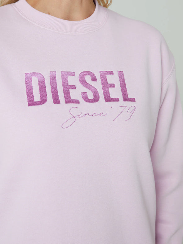 DIESEL Nori Sweatshirt Pink Quartz