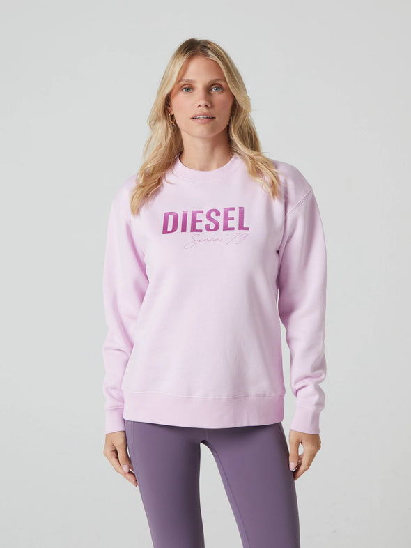 DIESEL Nori Sweatshirt Pink Quartz