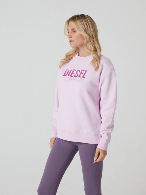 DIESEL Nori Sweatshirt Pink Quartz