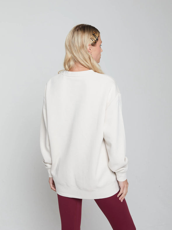 DIESEL Rosa Sweatshirt Stone White