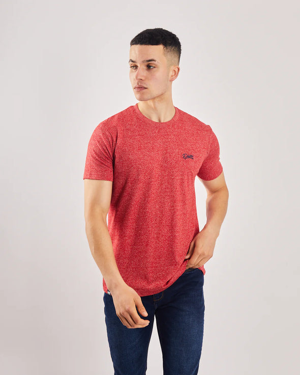 DIESEL Basic Sky O Neck Tee Barbados Cherry