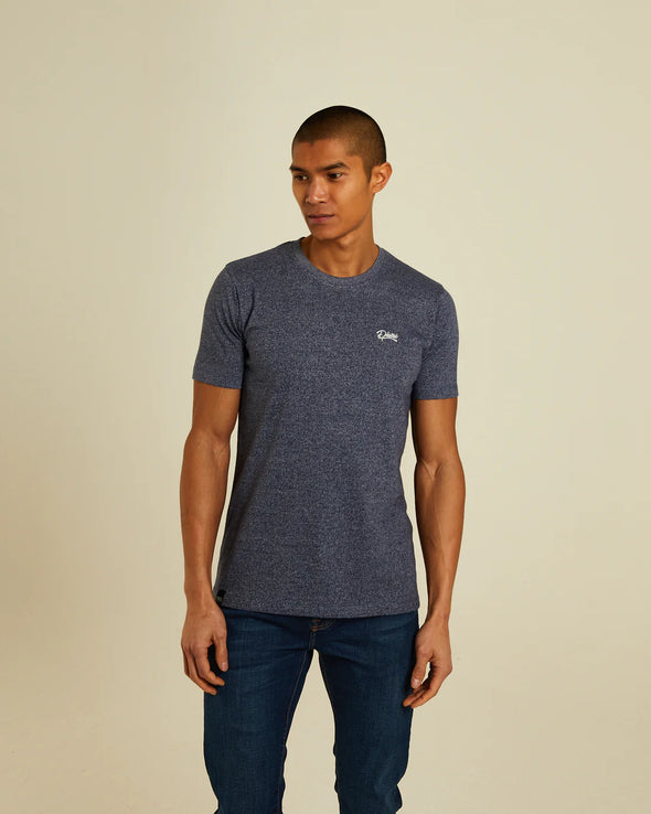 DIESEL Basic Sky O Neck Tee Indigo Navy