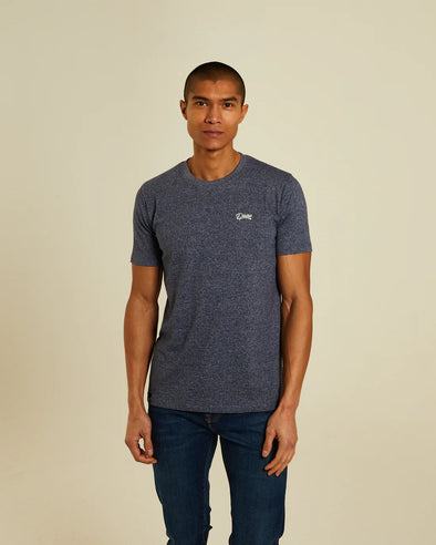 DIESEL Basic Sky O Neck Tee Indigo Navy