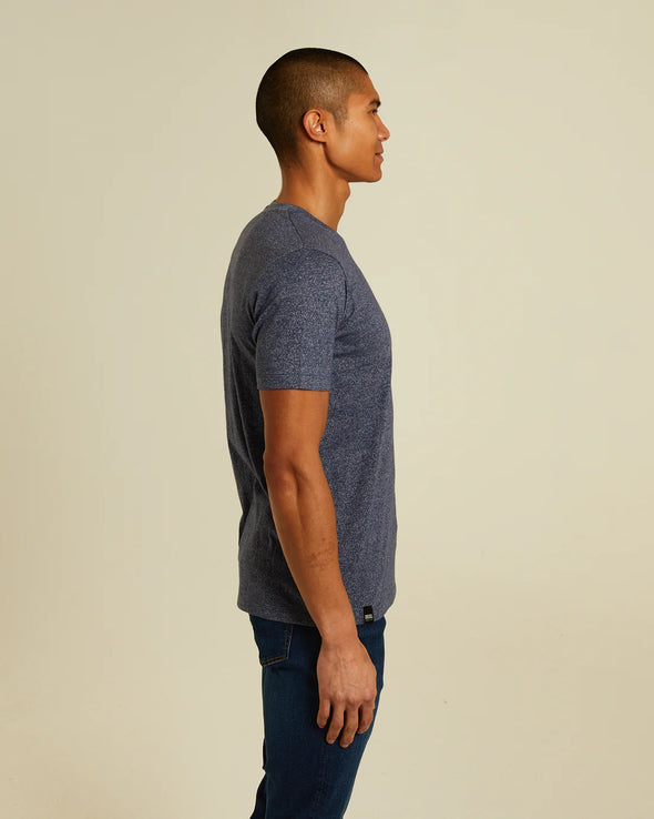 DIESEL Basic Sky O Neck Tee Indigo Navy