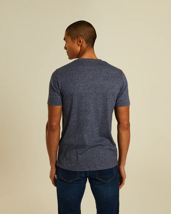 DIESEL Basic Sky O Neck Tee Indigo Navy