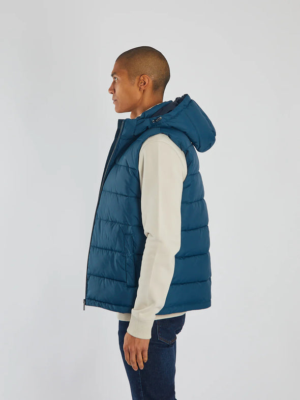 DIESEL Tate Gilet Midnight Teal