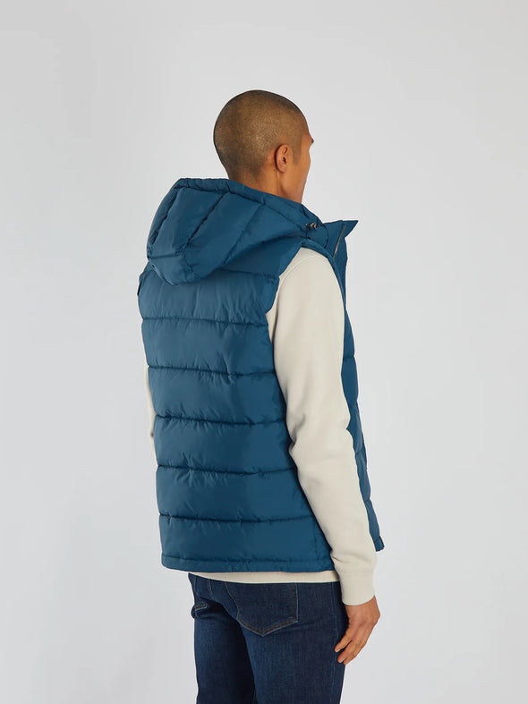 DIESEL Tate Gilet Midnight Teal