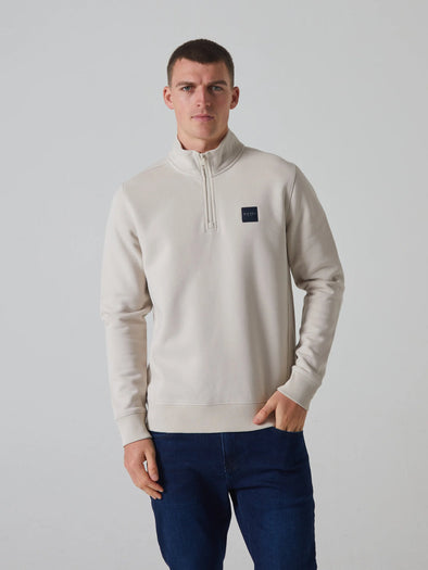 DIESEL Thomas Half Zip Bone