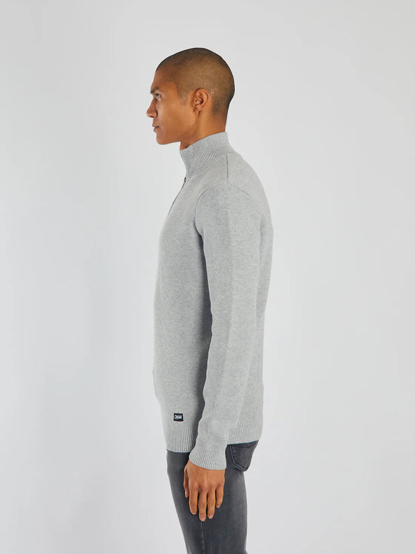 DIESEL Twain Half Zip Grey Marl