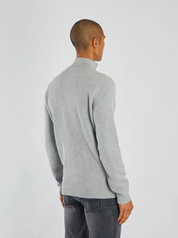 DIESEL Twain Half Zip Grey Marl