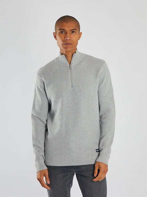 DIESEL Twain Half Zip Grey Marl