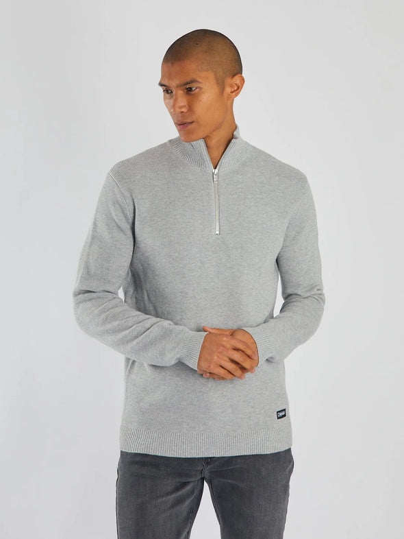 DIESEL Twain Half Zip Grey Marl