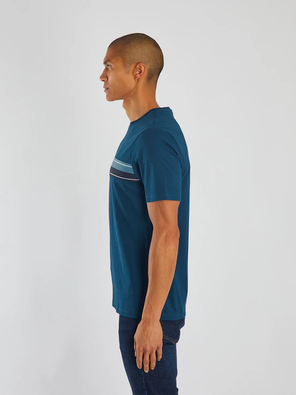 DIESEL Tyler Tee Midnight Teal