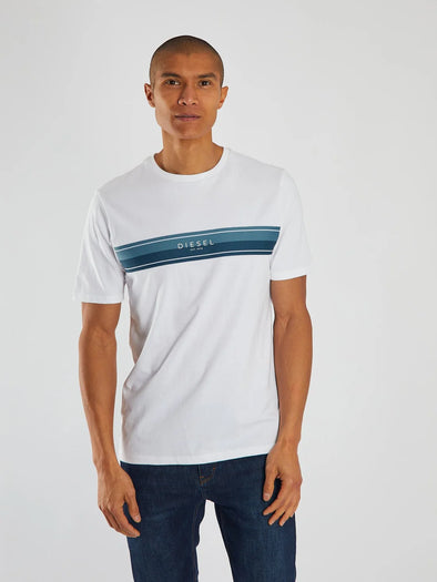 DIESEL Tyler Tee Dove White