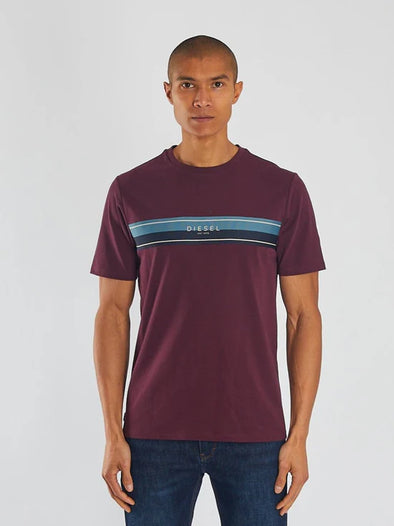 DIESEL Tyler Tee Wine Port