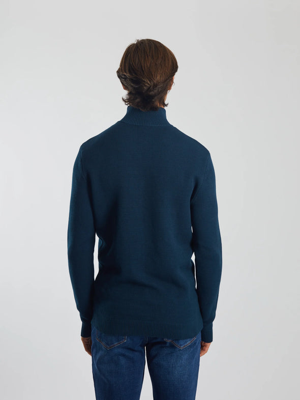 DIESEL Twain Half Zip Midnight Teal