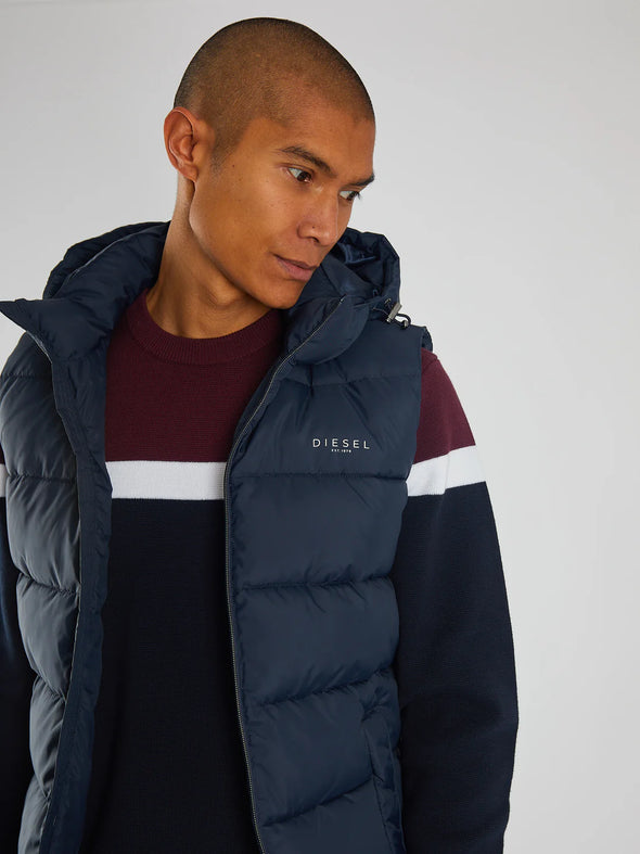 DIESEL Tate Gilet North Navy