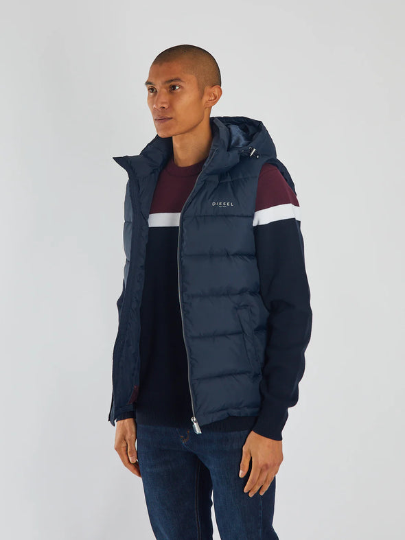 DIESEL Tate Gilet North Navy