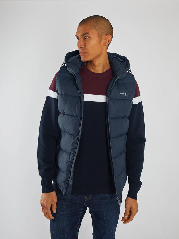 DIESEL Tate Gilet North Navy