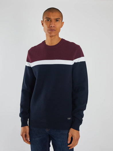 DIESEL Vic Sweater Wine Port