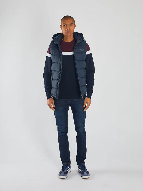 DIESEL Tate Gilet North Navy