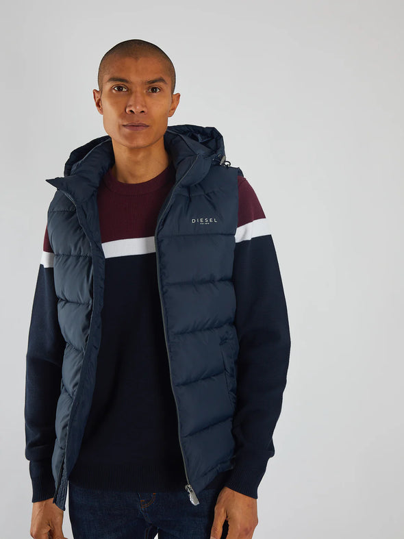 DIESEL Tate Gilet North Navy