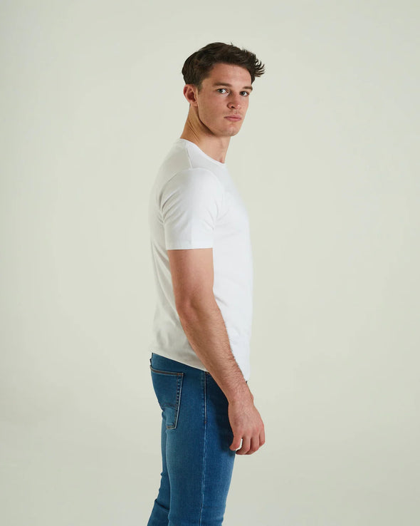 DIESEL Basic Caden O Neck Tee OPTIC WHITE